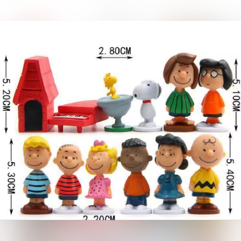 Peanuts Character Vinyl Figurine Set - Multicolor - Picture 5 of 7